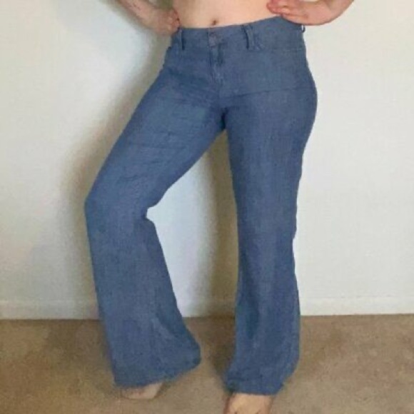 Anthropologie Level 99 Newport Wide-Leg Pants 25 - Picture 2 of 10